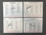 Group of 4 Signed Masters Day of Pairing Guides