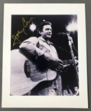 Signed Johnny Cash Photograph
