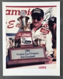 Signed Dale Earnhardt Photograph