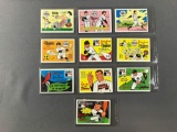 Group of 10 Fleer 1968 World Series Baseball Trading Cards
