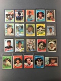 Group of 20 Vintage Baseball Trading Cards