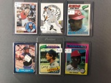 Groups of 6 Hall of Fame Baseball Trading Cards