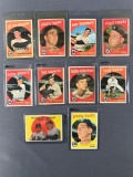 Group of 10 Yankees Legends Baseball Trading Cards