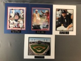 Group of 4 Framed Chicago Baseball Photographs
