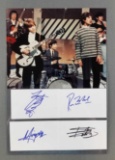 Rolling Stones autographs with photograph