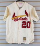 St Louis Cardinals Brock #20 jersey