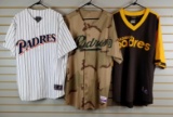 Group of 3 San Diego Padres jerseys