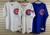 Group of 3 Chicago Cubs jerseys