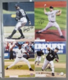 Group of 13 signed Chicago White Sox photographs