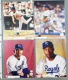 Group of 12 signed Kansas City Royals photographs