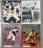 Group of 12 signed Pittsburgh Pirates photographs