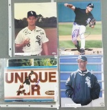 Group of 12 signed Chicago White Sox photographs