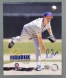 Chicago Cubs Signed Greg Maddux photograph