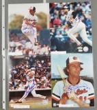 Group of 12 signed Baltimore Orioles photographs