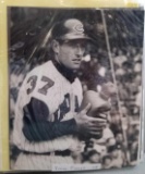 Binder of MLB Cleveland Indians photographs
