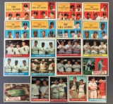 Group of 21 1961 Topps Baseball Cards