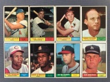 Group of 8 1961 Topps Baseball Cards