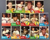 Group of 14 1963 Topps Baseball Cards