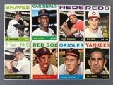 Group of 8 1963 Topps Baseball Cards