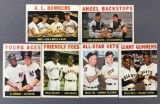 Group of 6 1963 Topps Baseball Cards