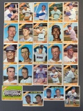 Group of 24 1966 Topps Chicago Cubs Baseball Cards