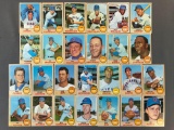 Group of 26 1968 Topps Chicago Cubs Baseball Cards