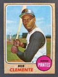 Bob Clemente 1968 Topps Baseball Card