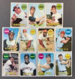 Group of 11 1969 Topps Baseball Cards