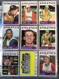 Binder of 1964 Topps Baseball Cards