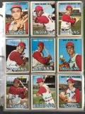 Binder of 1967 Topps Baseball Cards