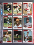 Binder of 1974 Topps Baseball Cards