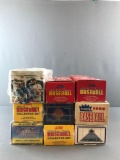 9 Complete Collectors Box Sets of Baseball Cards