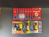 Group of 12 Baseball Team Collector Sets Books and Value Packs