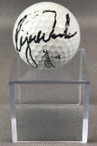 Signed Tiger Woods Golfball with COA