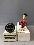 Group of Hockey Cards, Bobblehead and more