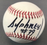 Signed Jose Abreu Chicago White Sox Baseball with COA