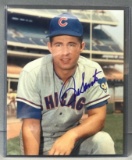 Signed Ron Santo Cubs Photograph