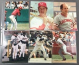 Group of 6 Baseball Legends Photographs