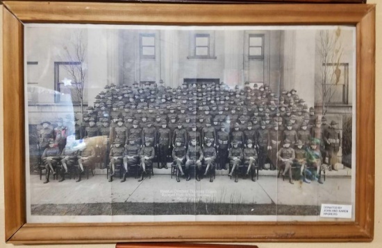 Reserve Officers training corps framed photograph