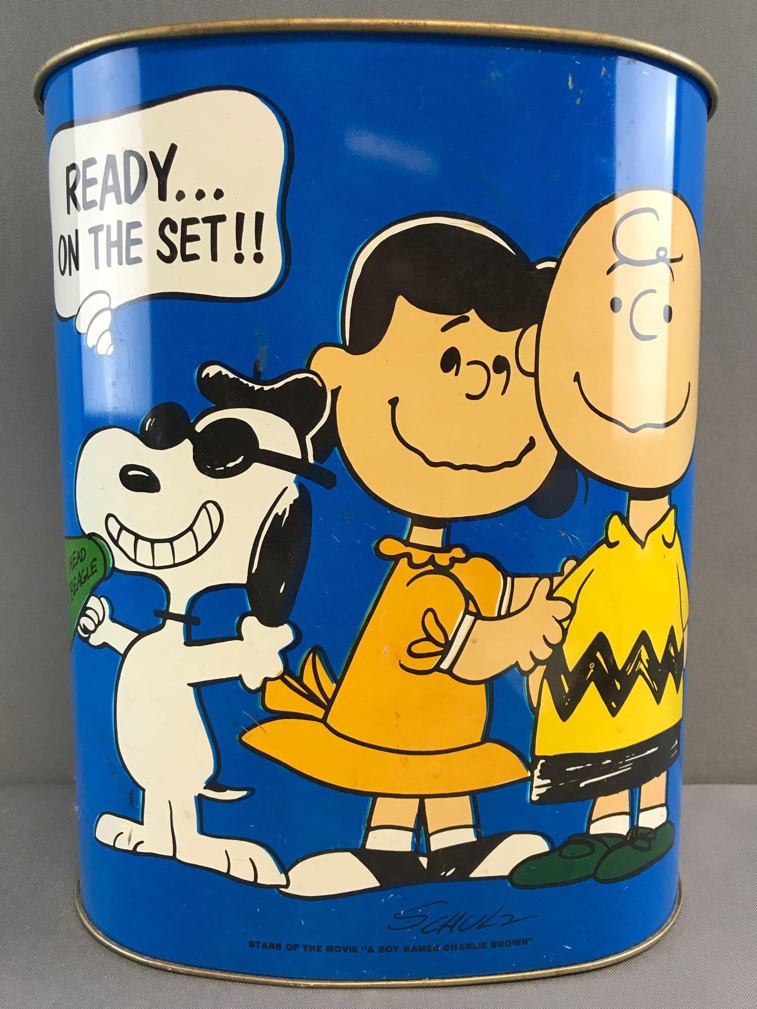 Vintage 1969 Cheinco Peanuts Charlie Brown, Lucy, | Proxibid