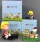 3 piece group of Westland Giftware Peanuts Collection figurines in original packaging