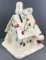 Lenox Snoopys Christmas cookie jar
