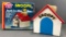 Vintage Romper Room Snoopy Jack-in-the-Box in original packaging
