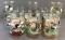 12 piece group Peanuts Jelly Jars and tumblers