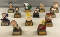 Peanuts Group of 12 Vintage Trophies by Aviva