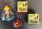 Peanuts Group of 4 Vintage Toys