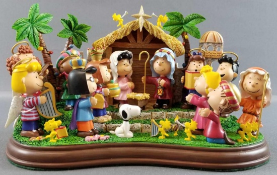 The Peanuts Nativity by Danbury Mint
