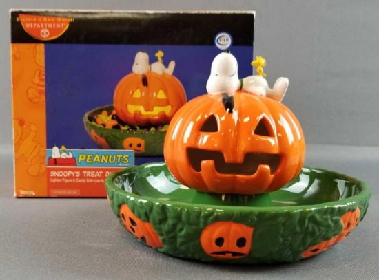 Peanuts Department 56 Snoopys Treat dish