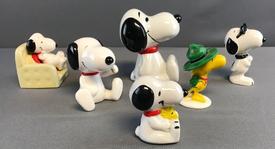 Peanuts Group of 5 Figurines