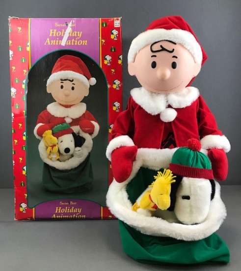 Santas Best Peanuts Holiday Animation with original box